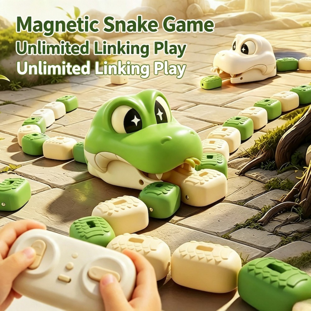 Remote Control Toys - Mainan Mobil Ular Penggembala Magnetik Interaktif
