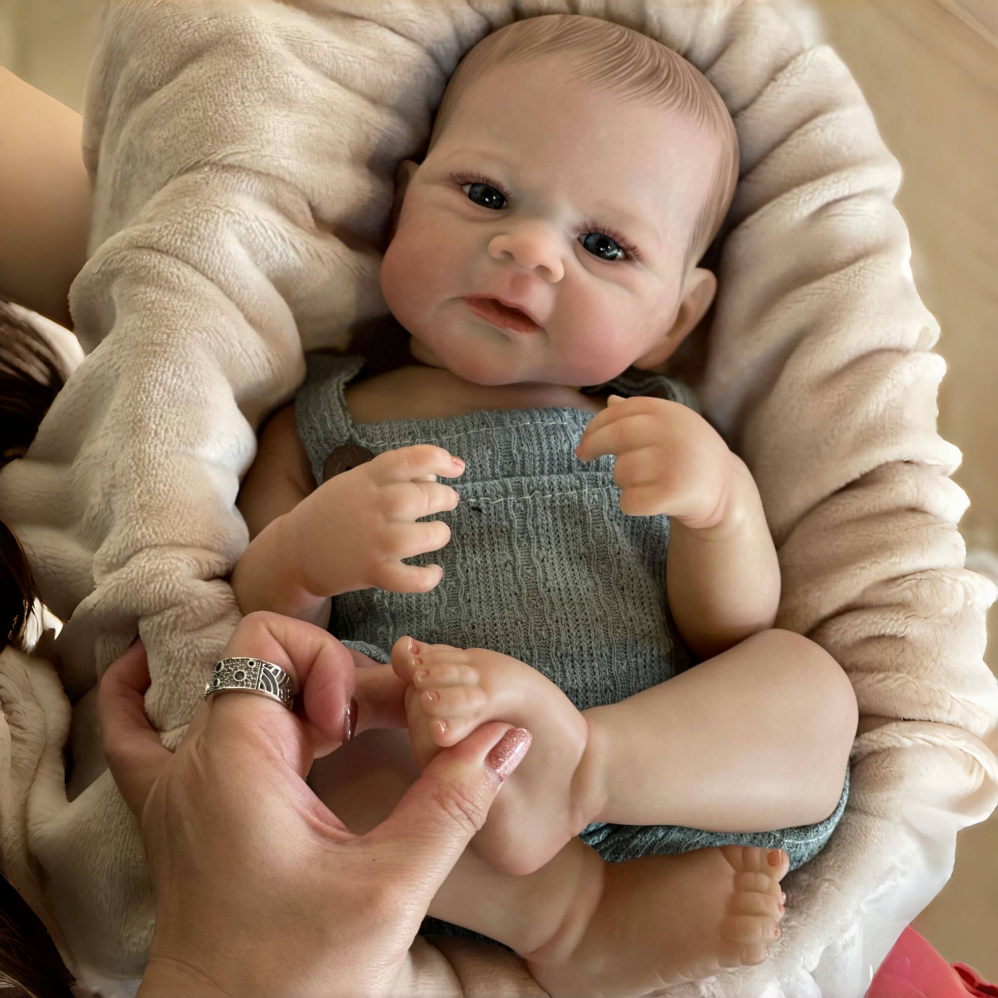 Reborn Baby Doll Silicone Realistic - OtardDolls 19 Inci Elijah Boy Boneka