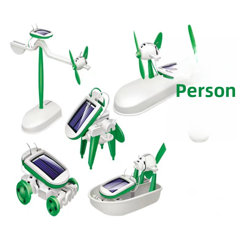 Kit Robot 6 In 1 DIY Robot Sur - Stem Solar Robot Kit For Kids ulasan dan harga