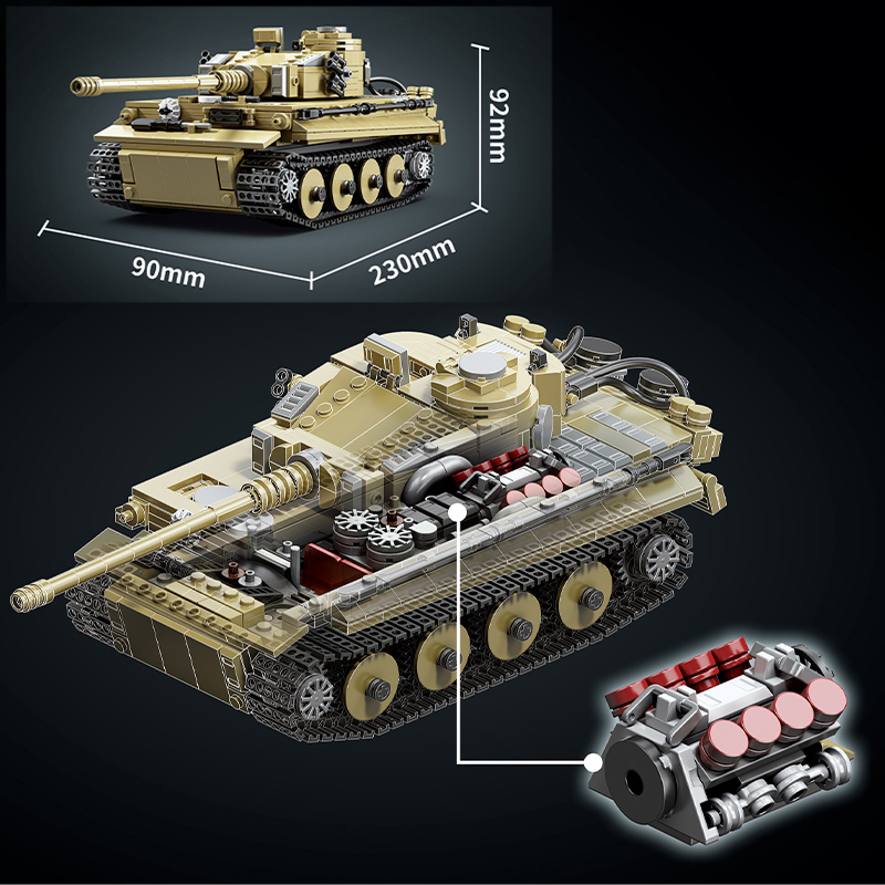 Mainan Edukasi Blok Bangunan M - Lego Compatible Military Tank ulasan dan harga
