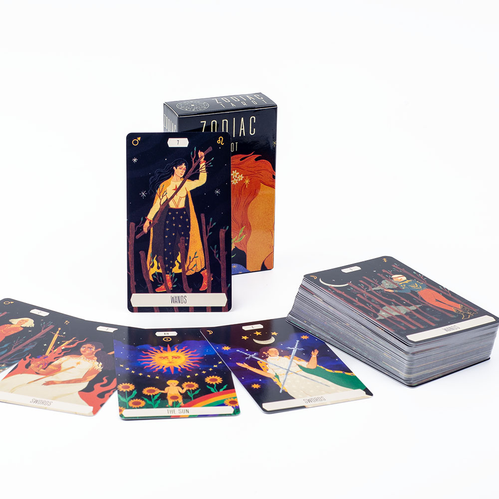 Kartu Tarot Zodiak 10.3X6Cm un - Tarot Cards Deck With Guidebook ulasan dan harga