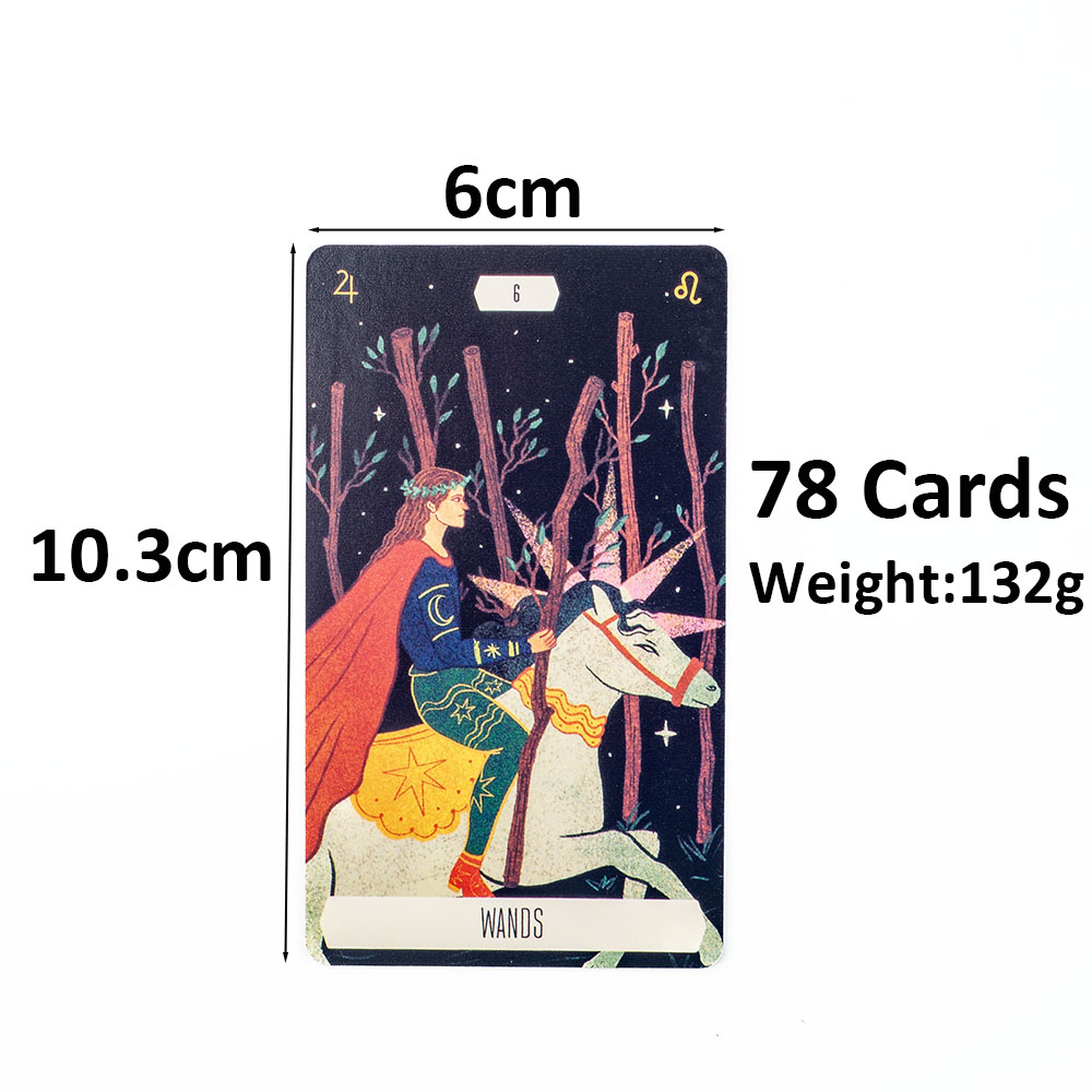 Kartu Tarot Zodiak 10.3X6Cm un - Tarot Cards Deck With Guidebook ulasan dan harga