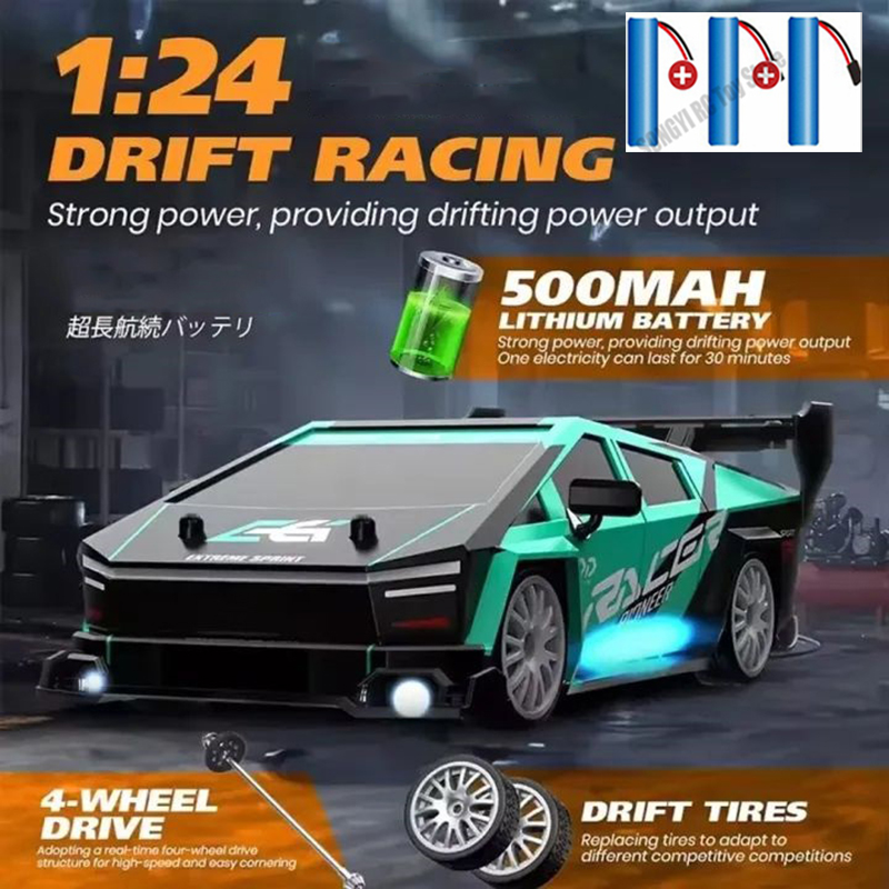Mobil Remote Control RC Drift  - Rc Drift Car 1 24 Scale 4Wd ulasan dan harga