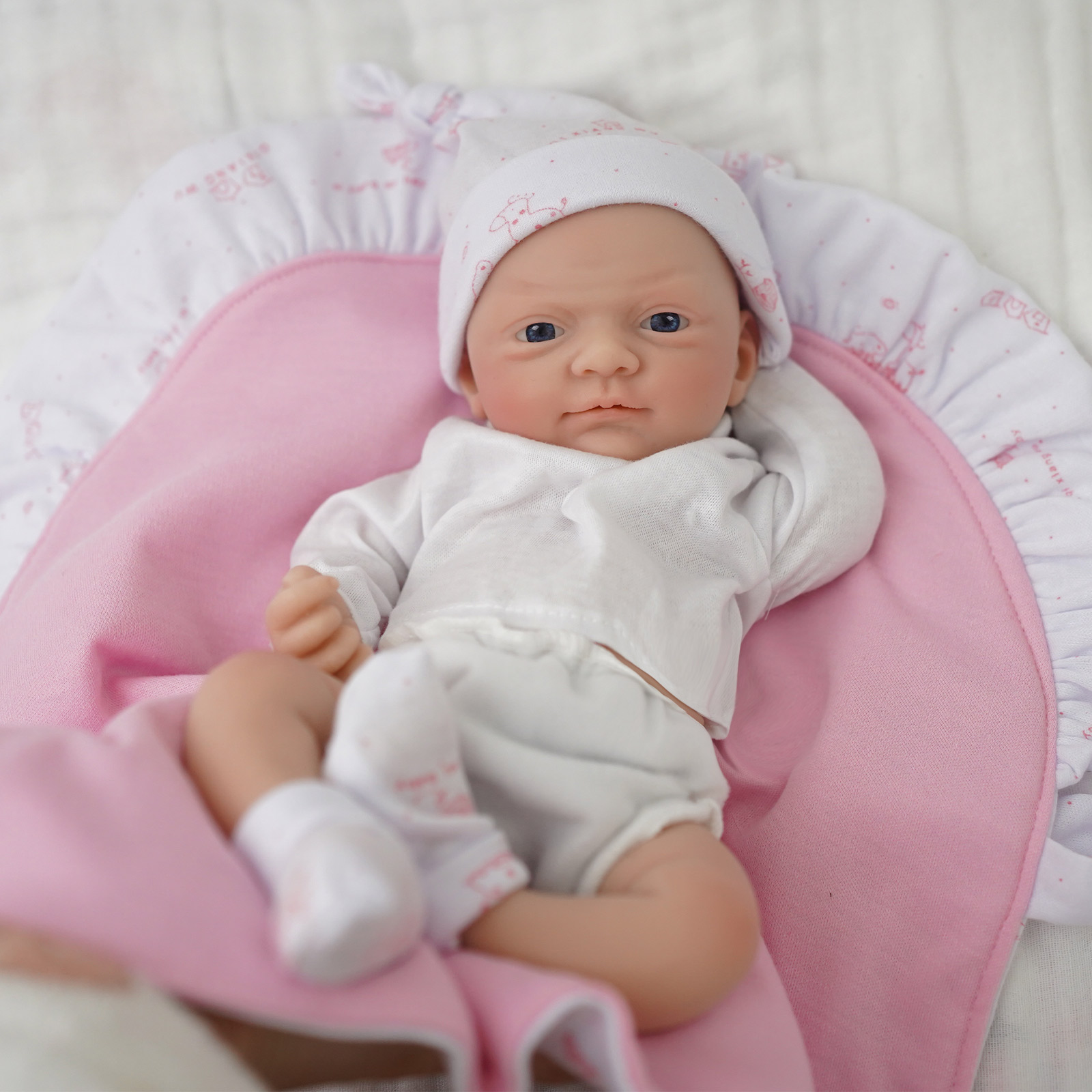 Boneka bayi silikon Full Body  - Reborn Baby Doll Silicone Realistic ulasan dan harga