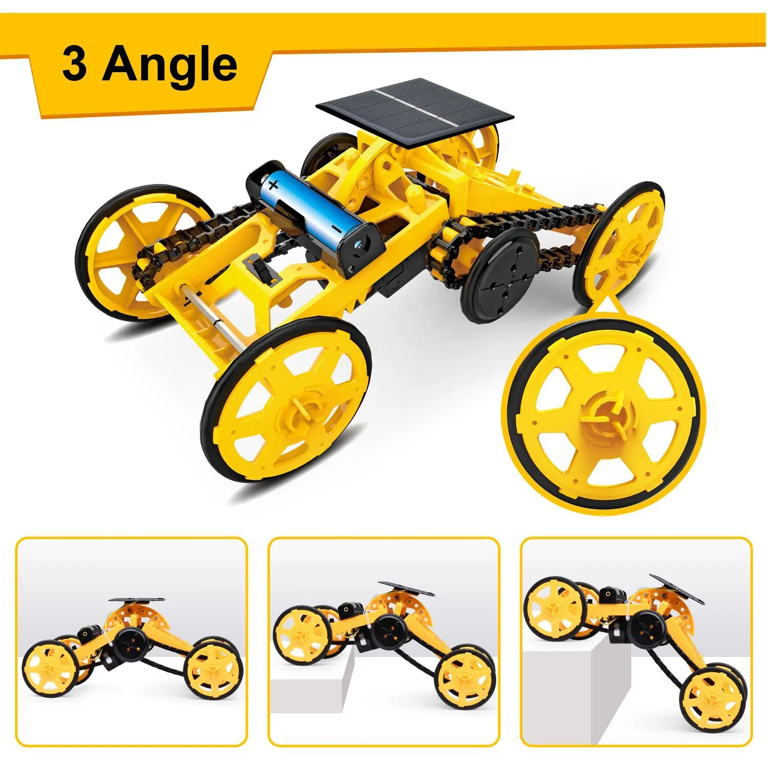 Mainan Tenaga Surya Novel Main - Stem Solar Robot Kit For Kids ulasan dan harga