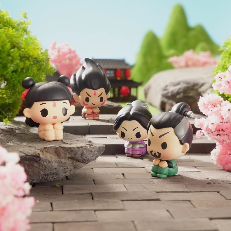 Ne Zha 2 Duduk Berturut-turut  - Anime Action Figure Blind Box ulasan dan harga