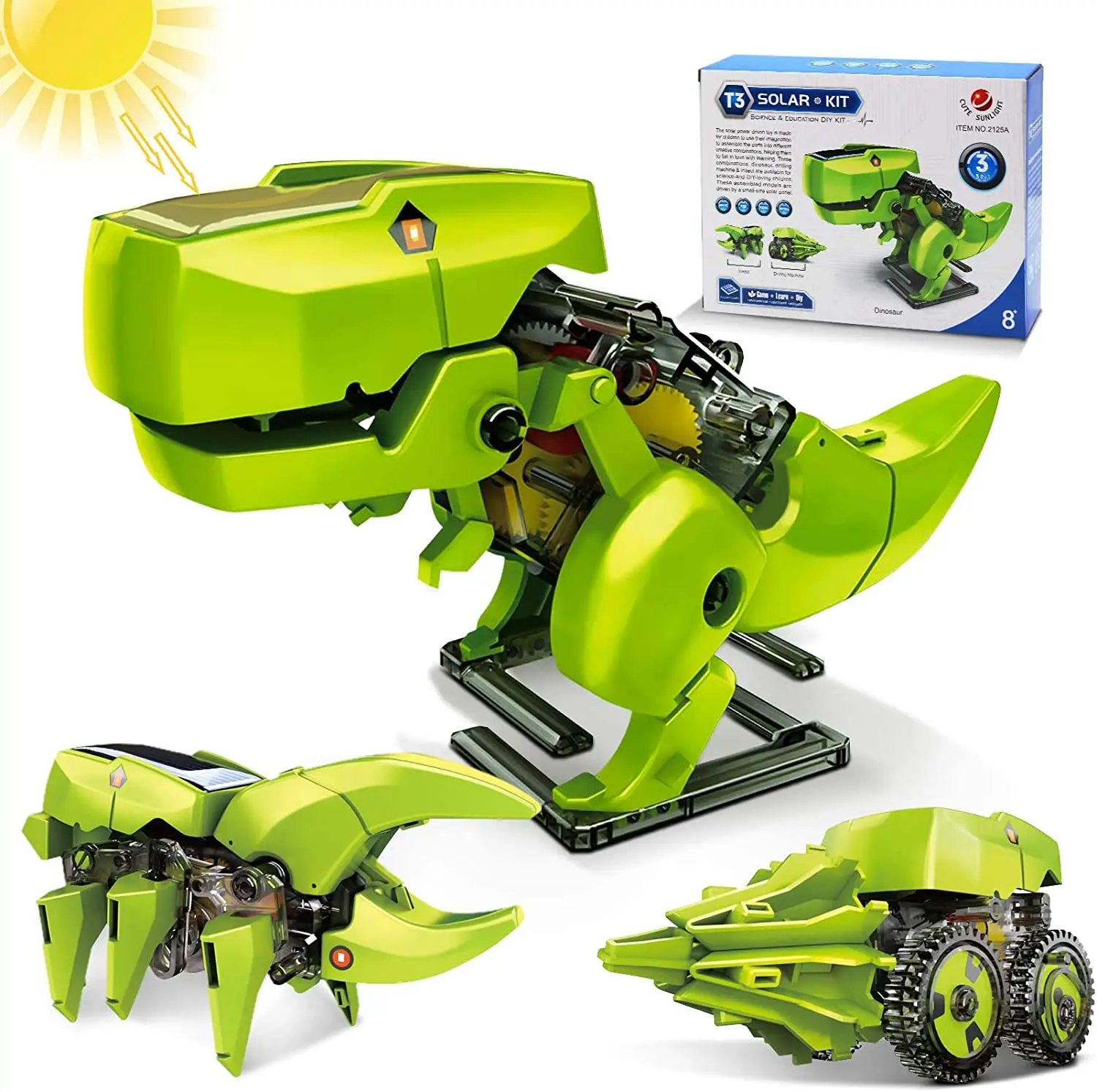 Kit Robot Surya Mainan Edukasi - Stem Solar Robot Kit For Kids ulasan dan harga