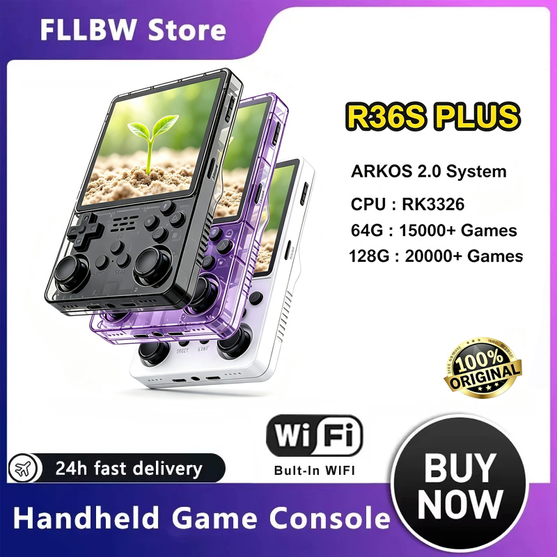 Konsol Game Genggam Retro FLLB - Retro Handheld Game Console R36S ulasan dan harga