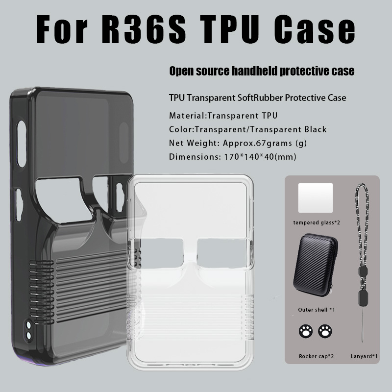 Casing Pelindung Genggam Sumbe - Retro Handheld Game Console R36S ulasan dan harga