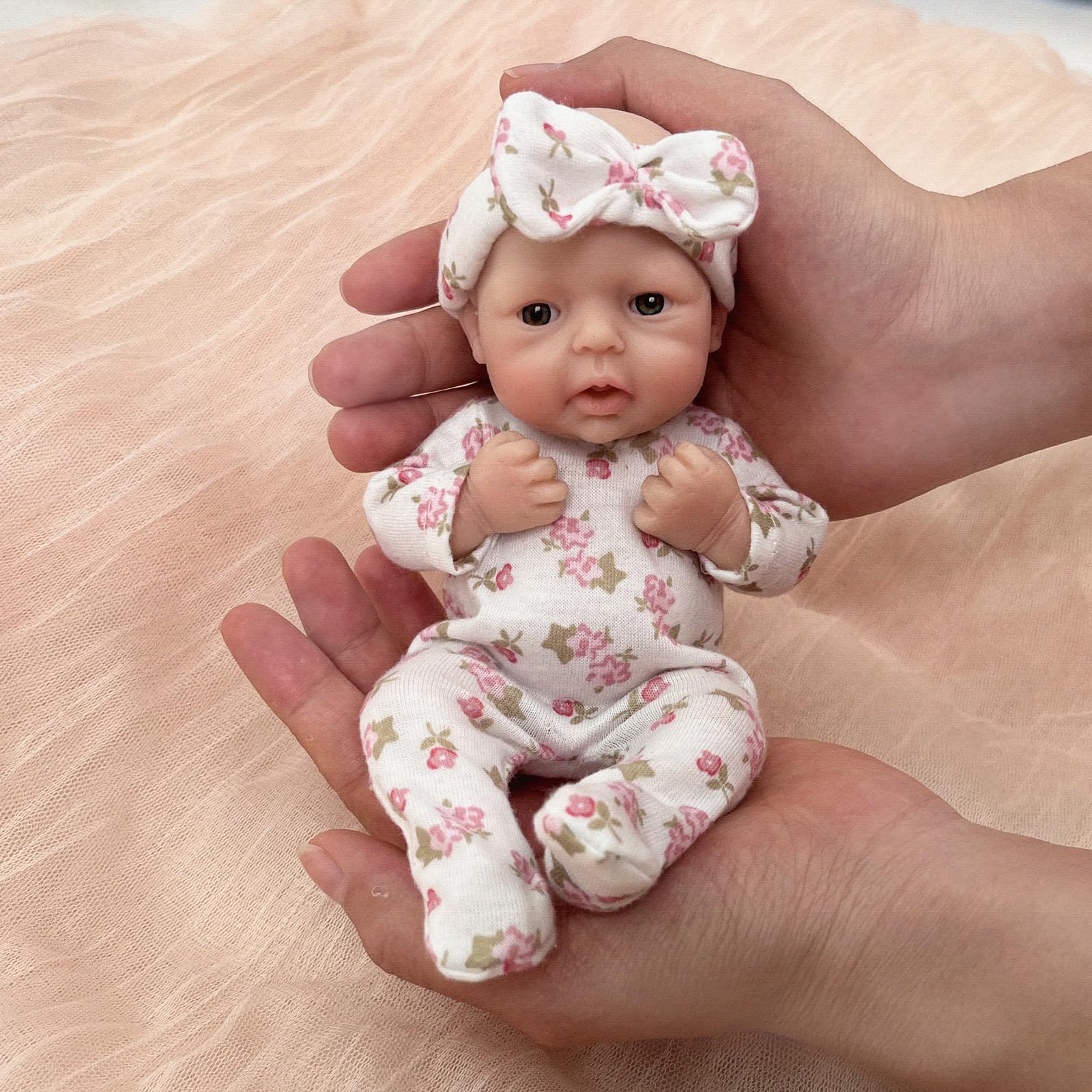 Blrags Reborn boneka bayi 7 in - Reborn Baby Doll Silicone Realistic ulasan dan harga